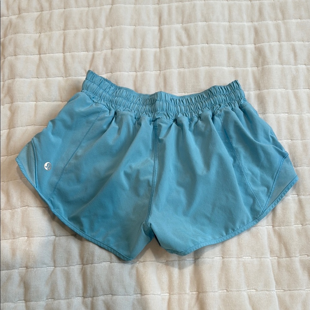 lululemon hotty hot Blue Shorts size 4